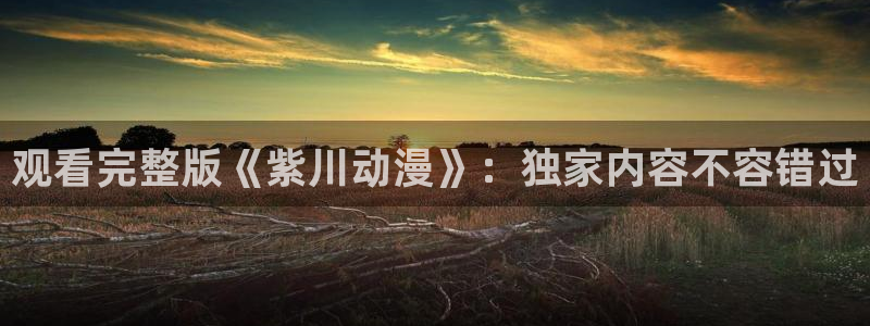 拷贝漫画 copymanager.ory网站：观看完整版《紫川动漫》：独家内容不容错过