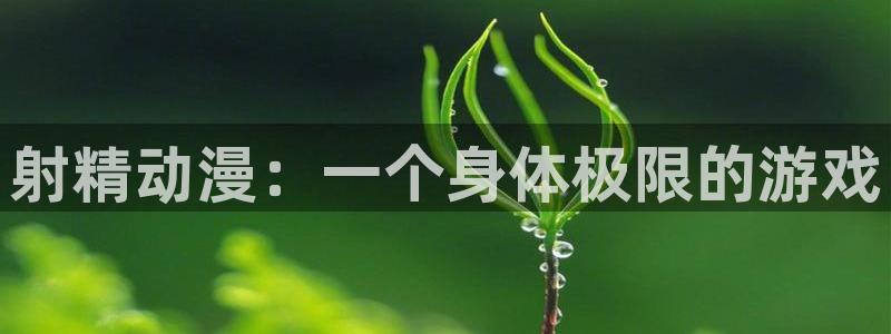 age动漫官网在线入口：射精动漫：一个身体极限的游戏